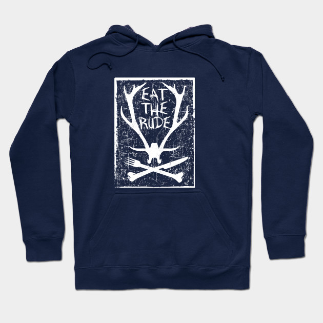 Eat The Rude - Hannibal (White)